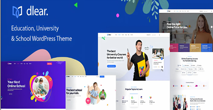Dlear Education WordPress Theme Free Download (GPL Licensed) 1 Dlear Education WordPress Theme Free Download