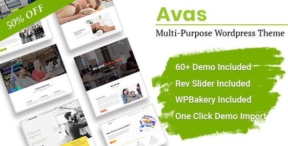 Avas 6.8.4 – Elementor MultiPurpose WordPress Theme