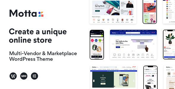 Motta 1.5.0 – Multi-Vendor and Marketplace WordPress Theme
